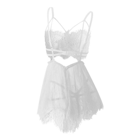 zuwimk Lingerie For Women Women Lingerie Lace Sheer Chemise Deep V Mini See Through Naughty Nightgown Open Front Sleepwear White S
zuwimk Lingerie For Women Women Lingerie Lace Sheer Chemise Deep V Mini See Through Naughty Nightgown Open Front Sleepwear White S