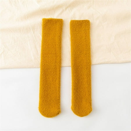 Fashion Soft Winter Warm Floor Thick Sleep Socks Fluffy Cosy Seamless Velvet Marten Hair Socks YELLOW
Fashion Soft Winter Warm Floor Thick Sleep Socks Fluffy Cosy Seamless Velvet Marten Hair Socks YELLOW