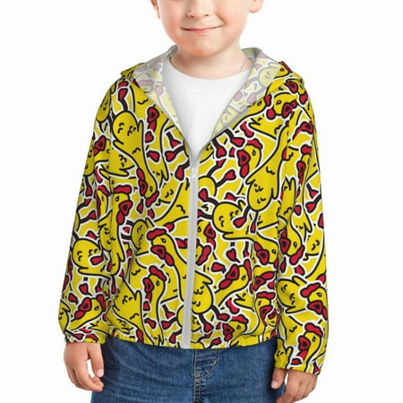 Goofa Chicken Cartoon Printed Kids Zip-Up Hoodie Girls Boys UPF50+ Sun Protection Jacket Hooded Cooling Shirt-2 Years
Goofa Chicken Cartoon Printed Kids Zip-Up Hoodie Girls Boys UPF50+ Sun Protection Jacket Hooded Cooling Shirt-2 Years