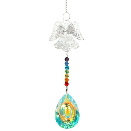 Sutowe Crystal Suncatcher Clear Crystal Prism Ball Crystal Sunshine Catcher Colorful Rainbow Crystal Pendant Ornament Butterfly Angell Hanging Decoration for Home Window Garden Decoration
Sutowe Crystal Suncatcher Clear Crystal Prism Ball Crystal Sunshine Catcher Colorful Rainbow Crystal Pendant Ornament Butterfly Angell Hanging Decoration for Home Window Garden Decoration