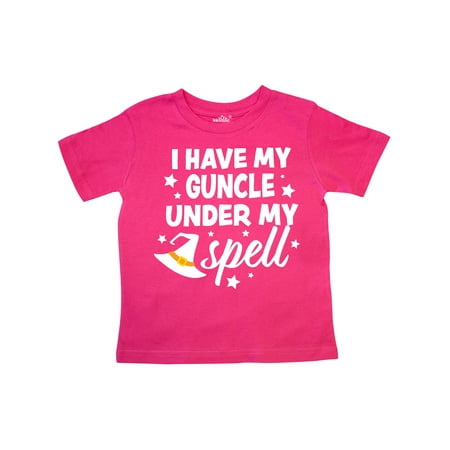Inktastic I Have My Guncle Under My Spell with Cute Witch Hat Gift Toddler Boy or Toddler Girl T-Shirt
Inktastic I Have My Guncle Under My Spell with Cute Witch Hat Gift Toddler Boy or Toddler Girl T-Shirt