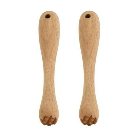 Homemaxs 2pcs Wooden Food Muddler Grinding Rod Wood Pestle Garlic Masher Muddler Manual Baby Complementary Food Grinding Stick for Daily Use
Homemaxs 2pcs Wooden Food Muddler Grinding Rod Wood Pestle Garlic Masher Muddler Manual Baby Complementary Food Grinding Stick for Daily Use