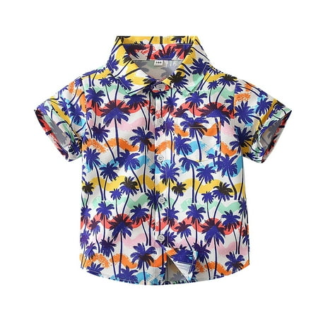 ASEIDFNSA Toddler Summer Clothing Boy Top Size 8 Boys Summer Short Sleeved Everything Shirt Beach Coconut Print Casual Shirt Casual Outing Beach Side
ASEIDFNSA Toddler Summer Clothing Boy Top Size 8 Boys Summer Short Sleeved Everything Shirt Beach Coconut Print Casual Shirt Casual Outing Beach Side