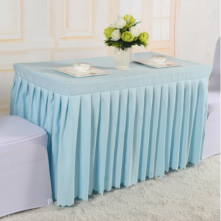 Touiyu Rectangular Tablecloth Spandex Table Skirt Stretch Fitted Table Cover for Conference Banquet Wedding Banquet Trade Show
Touiyu Rectangular Tablecloth Spandex Table Skirt Stretch Fitted Table Cover for Conference Banquet Wedding Banquet Trade Show