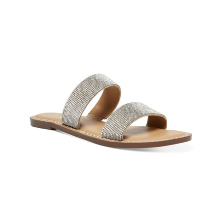 WILD PAIR Womens Silver Rhinestone Rainbow Swirl Pattern Rhinestone Padded Ginnie Round Toe Slip On Slide Sandals 9.5 M
WILD PAIR Womens Silver Rhinestone Rainbow Swirl Pattern Rhinestone Padded Ginnie Round Toe Slip On Slide Sandals 9.5 M