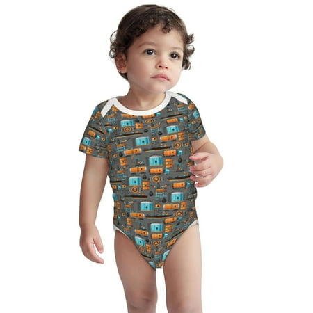 Fotbe Industrial Transportation Pattern Unisex-baby Short-sleeve Bodysuit Short Sleeve Bodysuits One-piece 100% Organic Cotton for Infant Baby Boys Unisex-3 Months
Fotbe Industrial Transportation Pattern Unisex-baby Short-sleeve Bodysuit Short Sleeve Bodysuits One-piece 100% Organic Cotton for Infant Baby Boys Unisex-3 Months