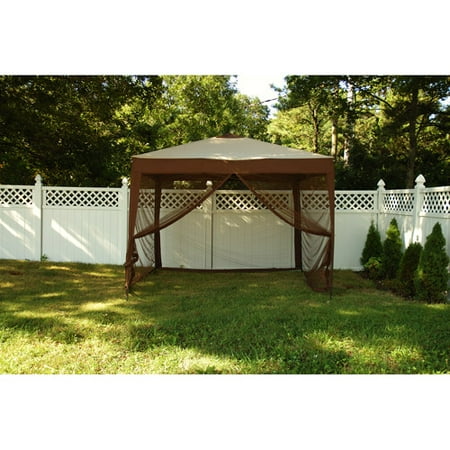 Bliss Hammock CA-902-BR Stow-ez Pop-up Gazebo, Brown