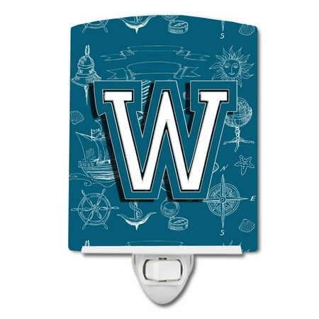 Caroline s Treasures CJ2014-WCNL Letter W Sea Doodles Initial Alphabet Ceramic Night Light 6x4x3 multicolor
Caroline s Treasures CJ2014-WCNL Letter W Sea Doodles Initial Alphabet Ceramic Night Light 6x4x3 multicolor