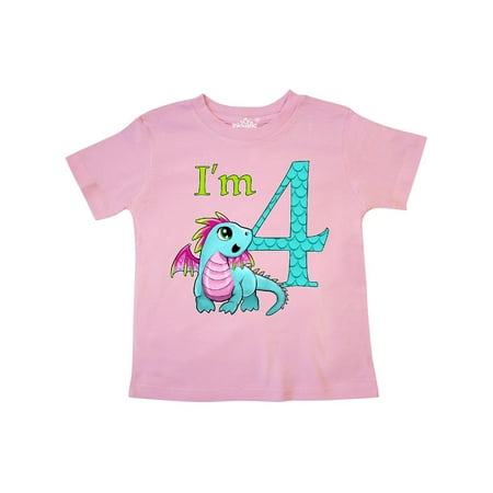 Inktastic Blue and Pink Baby Dragon Fourth Birthday Gift Toddler Boy or Toddler Girl T-Shirt
Inktastic Blue and Pink Baby Dragon Fourth Birthday Gift Toddler Boy or Toddler Girl T-Shirt
