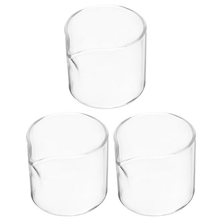 FRCOLOR 3Pcs Glass Pitcher Small Creamer Pitcher Milk Glass Latte Art Pitcher Coffee Syrup Pitcher
FRCOLOR 3Pcs Glass Pitcher Small Creamer Pitcher Milk Glass Latte Art Pitcher Coffee Syrup Pitcher