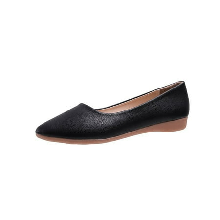Rotosw Women s Loafers Non-slip Casual Shoes Slip On Flats Lightweight Comfort Flat Shoe Work Cozy Black 4.5
Rotosw Women s Loafers Non-slip Casual Shoes Slip On Flats Lightweight Comfort Flat Shoe Work Cozy Black 4.5