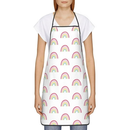 Goofa Bib Apron Unisex Aprons Adjustable Waterdrop Resistant Cooking Kitchen Apron for Chef Rainbow Pattern Apron Bulk
Goofa Bib Apron Unisex Aprons Adjustable Waterdrop Resistant Cooking Kitchen Apron for Chef Rainbow Pattern Apron Bulk