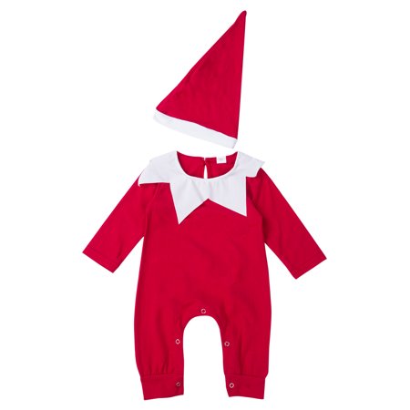 Baby Xmas Long Sleeve Doll Collar Romper+Hat Christmas Claus Dressed Set Jumpsuit 2pcs
Baby Xmas Long Sleeve Doll Collar Romper+Hat Christmas Claus Dressed Set Jumpsuit 2pcs