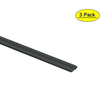 3.3ft 3/16-inch Plastic Welding Rods PPR Welder Rod Black 3 Pack