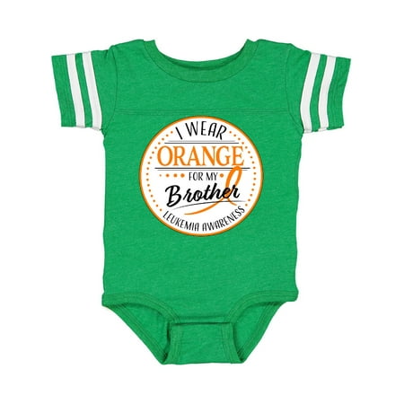 Inktastic I Wear Orange for my Brother- Leukemia Awareness Gift Baby Boy or Baby Girl Bodysuit
Inktastic I Wear Orange for my Brother- Leukemia Awareness Gift Baby Boy or Baby Girl Bodysuit