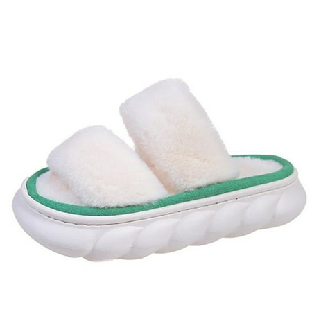 CoCopeaunt 2022 Heart Modelling Design Fluffy Fur Slippers Women Winter Warm Closed Plush Home Slippers Platform Height 4cm Women Shoes
CoCopeaunt 2022 Heart Modelling Design Fluffy Fur Slippers Women Winter Warm Closed Plush Home Slippers Platform Height 4cm Women Shoes