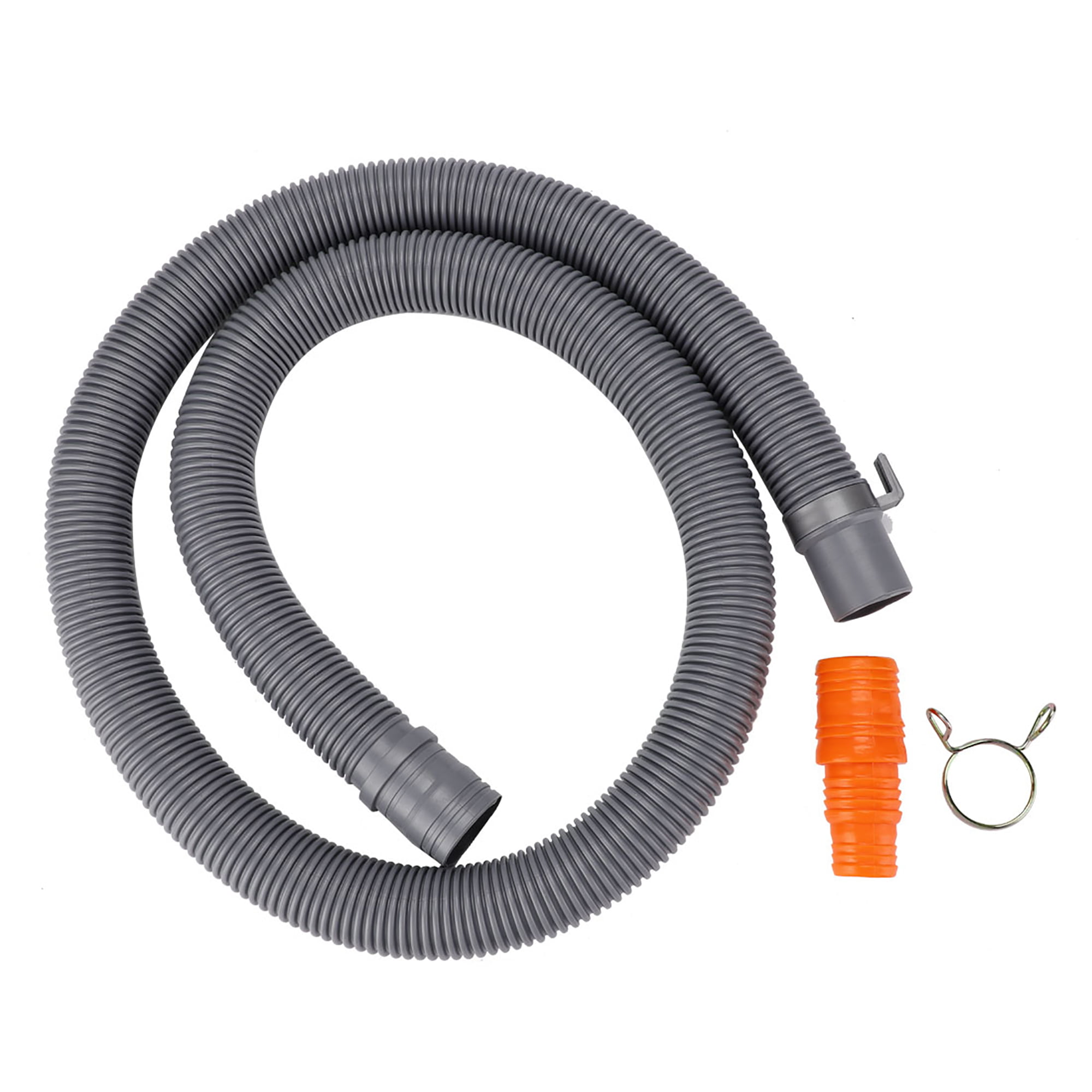 3 3 Feet Universal Wash Machine Drain Hoses With Clamp Adapter