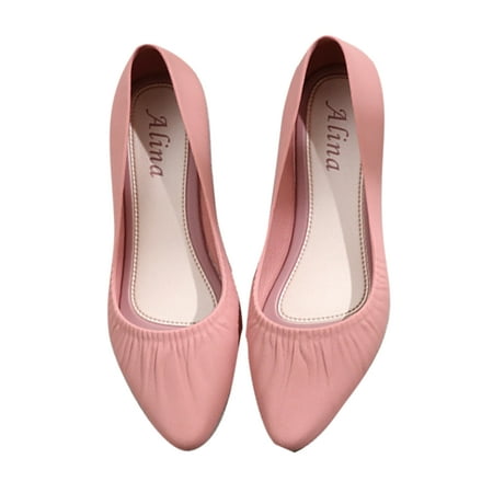 Ferndule Womens Pointed Toe Rain Shoes Work Non-Slip Slip On Pumps Comfortable Low Heel Garden Shoe Pink 6.5
Ferndule Womens Pointed Toe Rain Shoes Work Non-Slip Slip On Pumps Comfortable Low Heel Garden Shoe Pink 6.5