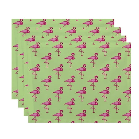 Simply Daisy 18 x 14 Inch Flamingo Fanfare Multi Animal Print Placemat (set of 4) Light Green
Simply Daisy 18 x 14 Inch Flamingo Fanfare Multi Animal Print Placemat (set of 4) Light Green