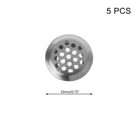 TOPOINT 5pcs Air Vents Stainless Steel Round Vent Mesh Hole for Cabinet Bathroom Kitchen
TOPOINT 5pcs Air Vents Stainless Steel Round Vent Mesh Hole for Cabinet Bathroom Kitchen