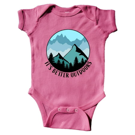 Inktastic It s Better Outdoors Mountains in Blue Gift Baby Boy or Baby Girl Bodysuit
Inktastic It s Better Outdoors Mountains in Blue Gift Baby Boy or Baby Girl Bodysuit