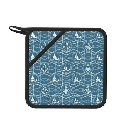 1 PCS Pot Holders for Kitchen - Heat Resistant Silicone Pot Holders with Hanging Loop Nautical Non Slip Oven Hot Pads Potholders for Decor Baking Cooking Kitchen
1 PCS Pot Holders for Kitchen - Heat Resistant Silicone Pot Holders with Hanging Loop Nautical Non Slip Oven Hot Pads Potholders for Decor Baking Cooking Kitchen