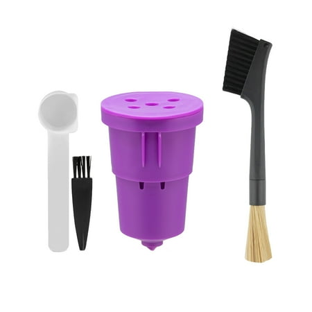 Refillable Coffee Filter Cup with Espresso Coffee Brush Reusable Coffee Pod Filled Capsule for 1.0 K Cup A
Refillable Coffee Filter Cup with Espresso Coffee Brush Reusable Coffee Pod Filled Capsule for 1.0 K Cup A