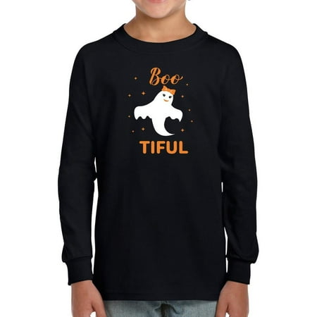 Bootiful Funny Ghost Pun Long Sleeve Toddler -Image by Shutterstock 5 Toddler
Bootiful Funny Ghost Pun Long Sleeve Toddler -Image by Shutterstock 5 Toddler