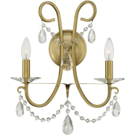 Vibrant Gold Tone Finish Wall Sconces 14 Wide Steel Material Candelabra 2 Light Fixture
Vibrant Gold Tone Finish Wall Sconces 14 Wide Steel Material Candelabra 2 Light Fixture
