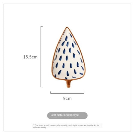 Creative Leaf Shape Seasoning Bowl Ceramic Multipurpose Small Plates Appetizers Snack Dish Sauce Kitchen Dishes Sushi Ca Tray
Creative Leaf Shape Seasoning Bowl Ceramic Multipurpose Small Plates Appetizers Snack Dish Sauce Kitchen Dishes Sushi Ca Tray
