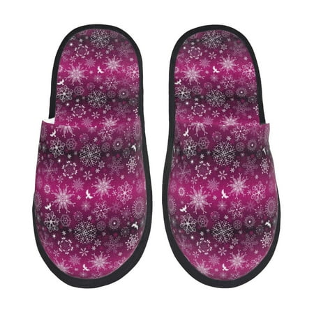 Disketp Snowflakes And Christmas Fuzzy House Memory Foam Slippers Furry Fur Lined Bedroom Shoes Cozy Indoor-Large
Disketp Snowflakes And Christmas Fuzzy House Memory Foam Slippers Furry Fur Lined Bedroom Shoes Cozy Indoor-Large