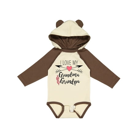 Inktastic I Love My Grandma and Grandpa Heart and Arrows Gift Baby Boy or Baby Girl Long Sleeve Bodysuit
Inktastic I Love My Grandma and Grandpa Heart and Arrows Gift Baby Boy or Baby Girl Long Sleeve Bodysuit