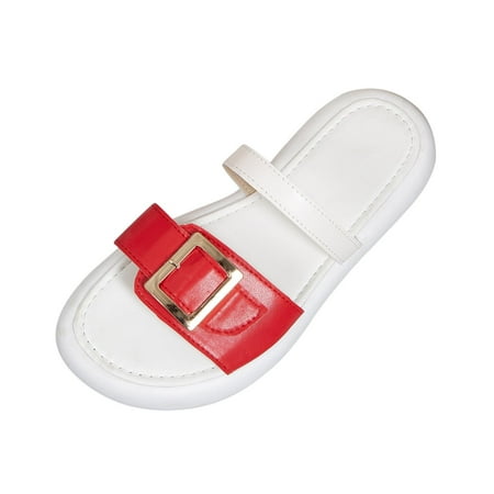 Lolmot Women s Flat Sandals Summer Fashion Slides With Soft Leather Slippers Roman Sandals Thick Soled Slippers For Outer Wear
Lolmot Women s Flat Sandals Summer Fashion Slides With Soft Leather Slippers Roman Sandals Thick Soled Slippers For Outer Wear