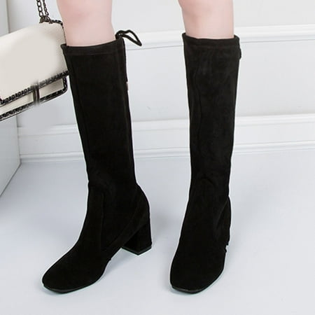 Foraging dimple Women s Ladies Fashion Casual Solid Slip On Knee-high Long Boots High Heel Shoes Black
Foraging dimple Women s Ladies Fashion Casual Solid Slip On Knee-high Long Boots High Heel Shoes Black