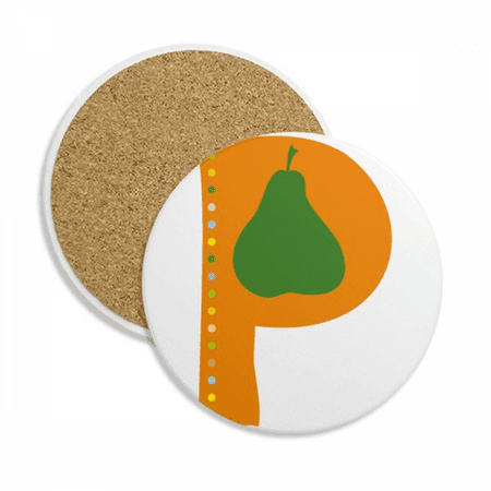 P Alphabet Pear Fruit Cute Pattern Coaster Cup Mug Tabletop Protection Absorbent Stone
P Alphabet Pear Fruit Cute Pattern Coaster Cup Mug Tabletop Protection Absorbent Stone