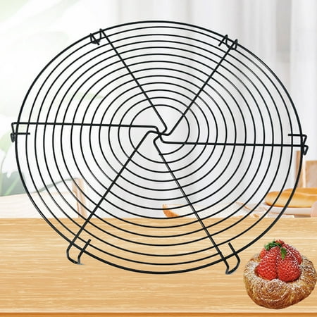 Meizhencang Round Cake Cooling Tray Rack Grid Net Bread Stand Tool Holder Shelf Bakeware
Meizhencang Round Cake Cooling Tray Rack Grid Net Bread Stand Tool Holder Shelf Bakeware