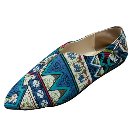 Krdevn Walking Shoes Women Ladies Summer Colorful Ethnic Wind Shallow Mouth Cloth Surface Breathable Flat Bottom Comfortable Large Size Single Shoes Casual Shoes -Blue 39
Krdevn Walking Shoes Women Ladies Summer Colorful Ethnic Wind Shallow Mouth Cloth Surface Breathable Flat Bottom Comfortable Large Size Single Shoes Casual Shoes -Blue 39