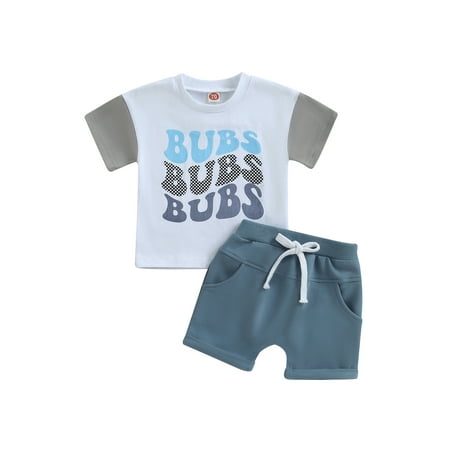 Sunisery 4th of July Baby Short Set Short Sleeve Letter T-Shirt + Elastic Waist Shorts Summer Independence Day 2pcs
Sunisery 4th of July Baby Short Set Short Sleeve Letter T-Shirt + Elastic Waist Shorts Summer Independence Day 2pcs