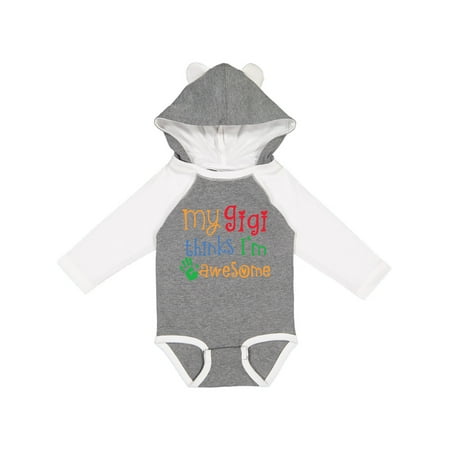 Inktastic My Gigi Thinks Im Awesome Grandchild Outfit Gift Baby Boy or Baby Girl Long Sleeve Bodysuit
Inktastic My Gigi Thinks Im Awesome Grandchild Outfit Gift Baby Boy or Baby Girl Long Sleeve Bodysuit