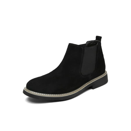 SIMANLAN Mens Fashion Dress Boots Casual Slip On Leather Bootie Work Non-Slip Black 9.5
SIMANLAN Mens Fashion Dress Boots Casual Slip On Leather Bootie Work Non-Slip Black 9.5