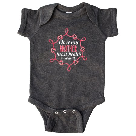 Inktastic I Love My Brother Heart Health Awareness Gift Baby Boy or Baby Girl Bodysuit
Inktastic I Love My Brother Heart Health Awareness Gift Baby Boy or Baby Girl Bodysuit