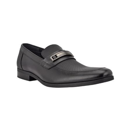 Calvin Klein Jameson Men s Leather Mixed Media Logo Loafers