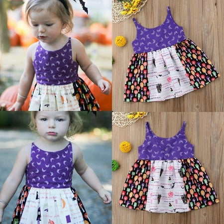Halloween Toddler Infant Kids Baby Girls Summer Sleeveless Dress Princess Party Cotton Tutu Dresses
Halloween Toddler Infant Kids Baby Girls Summer Sleeveless Dress Princess Party Cotton Tutu Dresses