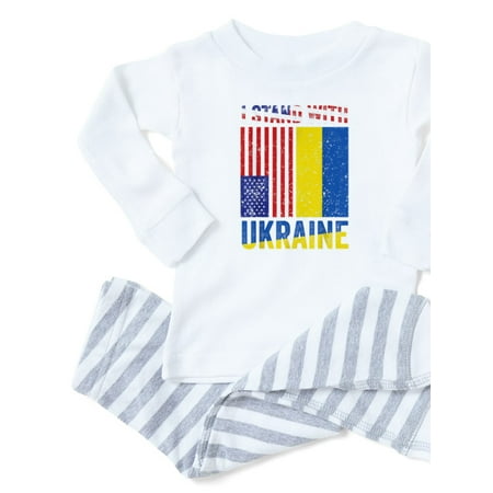 CafePress - I Stand With Ukraine Support Ukrainian Ame Pajamas - Toddler Long Sleeve Pajama set
CafePress - I Stand With Ukraine Support Ukrainian Ame Pajamas - Toddler Long Sleeve Pajama set