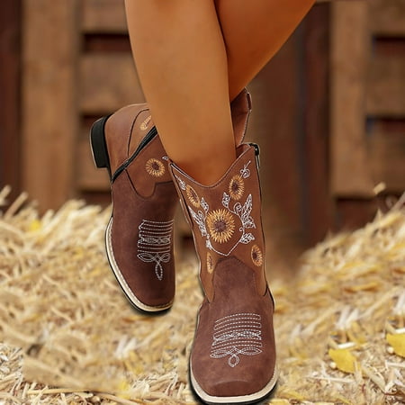 Mackneog Ankle Heel Boots Style Large Toe Size Embroidered Ethnic Women s Boots Gift on Clearance
Mackneog Ankle Heel Boots Style Large Toe Size Embroidered Ethnic Women s Boots Gift on Clearance