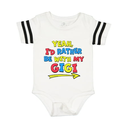 Inktastic Yeah I d Rather Be with My Gigi in Red Yellow and Blue Gift Baby Boy or Baby Girl Bodysuit
Inktastic Yeah I d Rather Be with My Gigi in Red Yellow and Blue Gift Baby Boy or Baby Girl Bodysuit