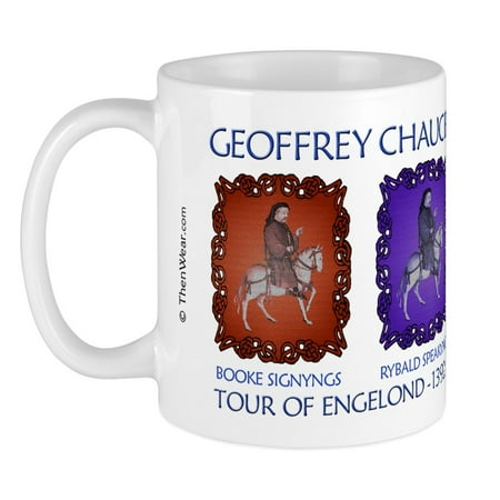 CafePress - Chaucer 1392 England Tour Mug - Ceramic Coffee Tea Novelty Mug Cup 11 oz
CafePress - Chaucer 1392 England Tour Mug - Ceramic Coffee Tea Novelty Mug Cup 11 oz