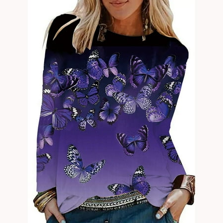 Juebong Oktoberfest Halloween Christmas Costumes Cute Print Sweatshirts Long Sleeve Crewneck Tshirt Plus Size Comfy Blouse Tops Women Dressy Office Work Shirts October Clothes Pullover