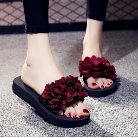 Shldybc Slippers for Women Women s Flower Outdoor Fashion Leisure Beach Wedge Slip On Slippers Shoes Summer Savings Clearance
Shldybc Slippers for Women Women s Flower Outdoor Fashion Leisure Beach Wedge Slip On Slippers Shoes Summer Savings Clearance
