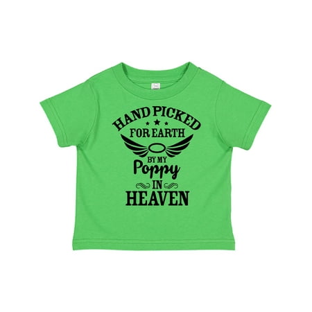 Inktastic Handpicked for Earth By My Poppy in Heaven with Angel Wings` Gift Toddler Boy or Toddler Girl T-Shirt
Inktastic Handpicked for Earth By My Poppy in Heaven with Angel Wings` Gift Toddler Boy or Toddler Girl T-Shirt